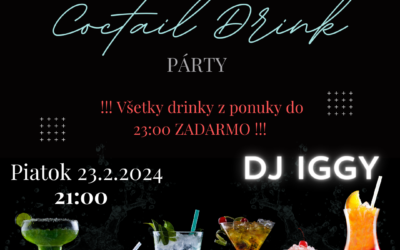 Coctail DRINK párty