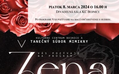 Medzinárodný deň žien v Bojniciach – predstavenie Žena