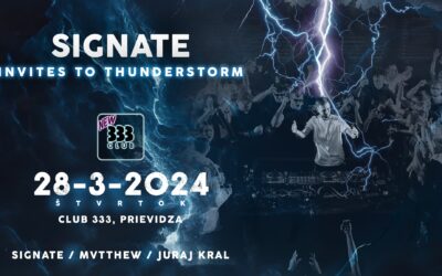 🌩️ SIGNATE Invites To Thunderstorm 🌩️ Štv 28.3.