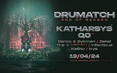 Drumatch – End Of Season w. Katharsys & QO / 19.4.2024 / Zemianske Kostoľany