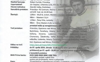 15. ročník Prievidzského cyklomaratónu