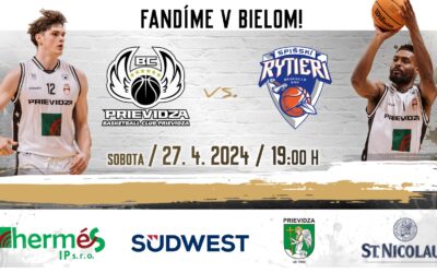 ZAČÍNA BOJ O FINÁLE 🔥 BC Prievidza – Spišskí Rytieri (1. zápas semifinále)