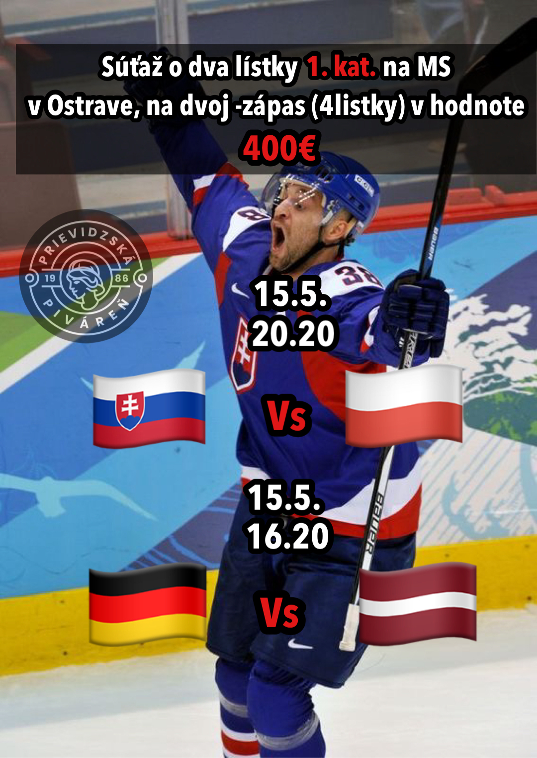 sutaz-o-4-listky-na-ms-v-hokeji-v-ostrave-–-prievidzska-pivaren,-sever