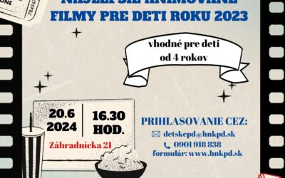 Najlepšie detské animované filmy v knižnici