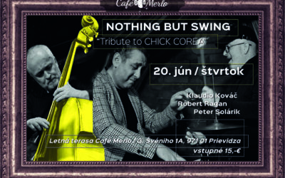 Nothing But Swing – Chick Corea tribute koncert v Café Merlo Prievidza