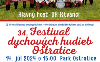 Festival dychových hudieb Ostratice 2024