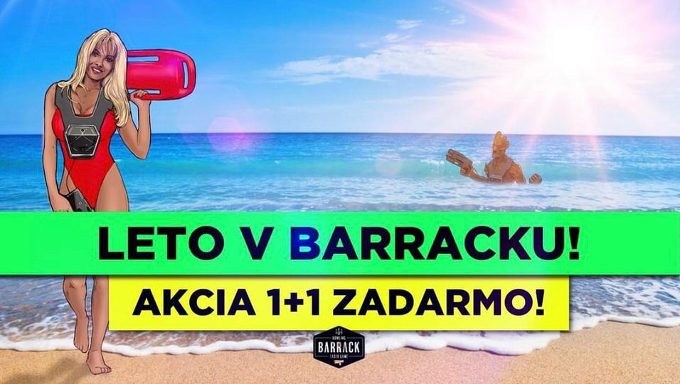 ️leto-v-barracku-1+1hra-gratis️