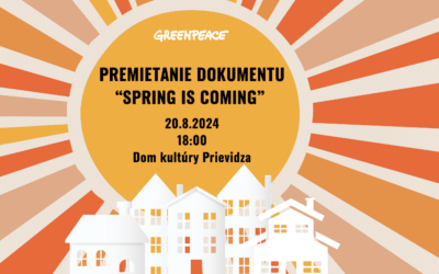 Letné kino s Greenpeace v Prievidzi