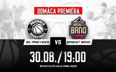 Otvorenie novej sezóny: BC Prievidza – Basket Brno