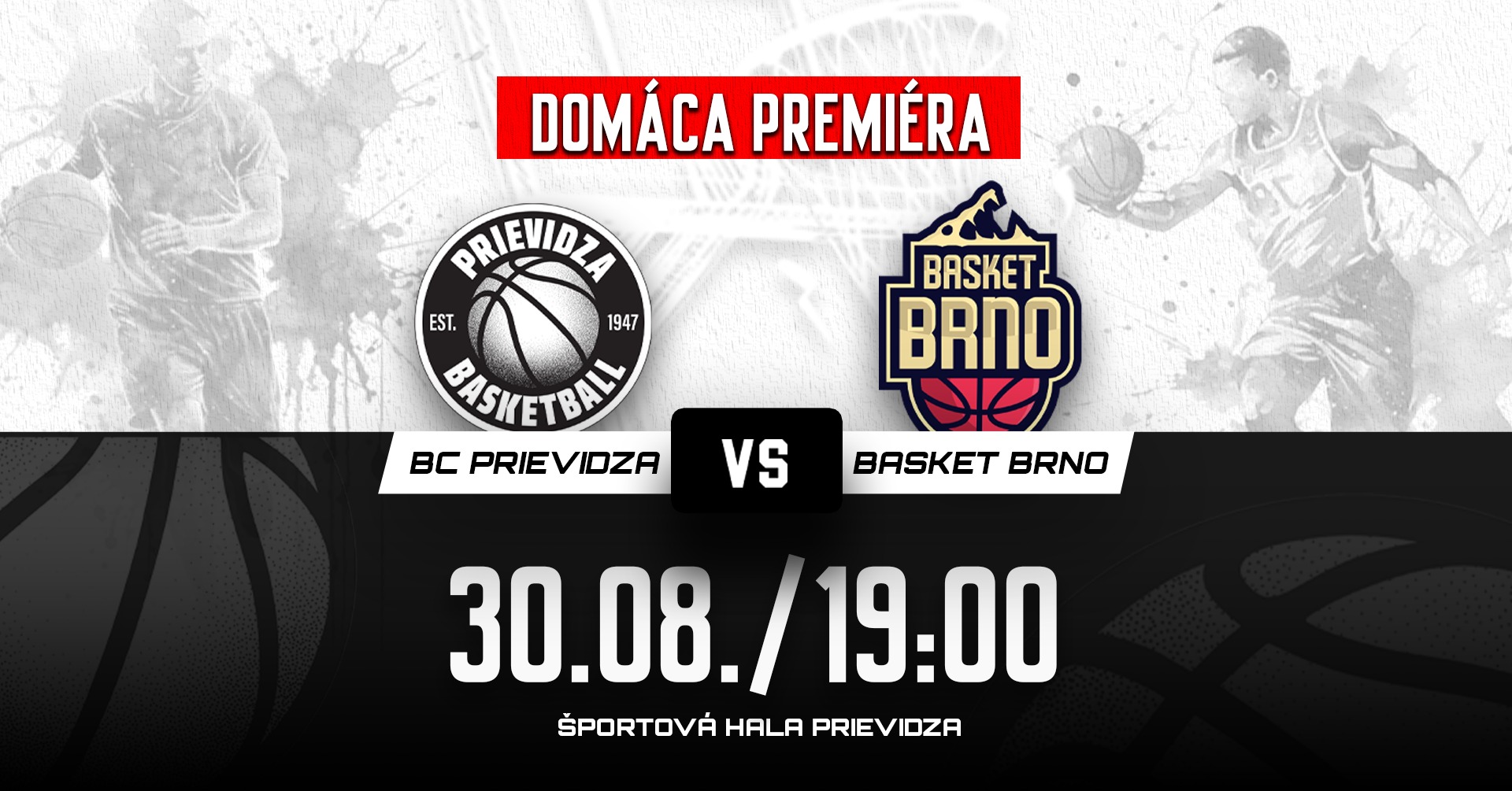 otvorenie-novej-sezony:-bc-prievidza-–-basket-brno