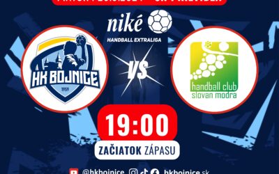 HÁDZANÁ | HK Bojnice – Slovan Modra