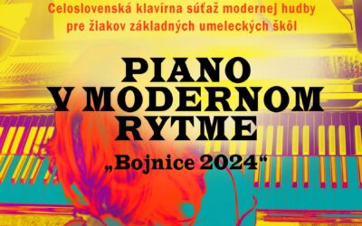 Piano v modernom rytme Bojnice 2024