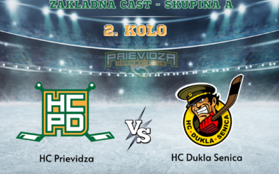Ligový zápas (2.kolo) – HC Prievidza vs. HC Dukla Senica