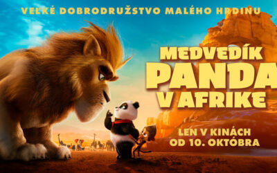 Medvedík panda v Afrike