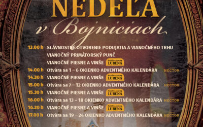 Zlatá adventná nedeľa v Bojniciach