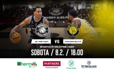 Všetci do haly! BC Prievidza – Inter Bratislava (28. kolo Tipos SBL)