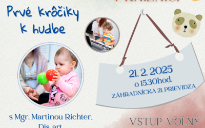 Prvé krôčiky k hudbe v Drobčekove