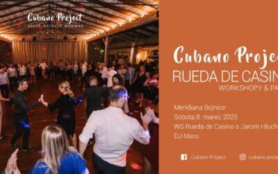 Cubano Project párty a workshopy – Bojnice 2025