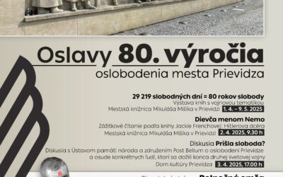 OSLAVY 80. VÝROČIA OSLOBODENIA MESTA PRIEVIDZA