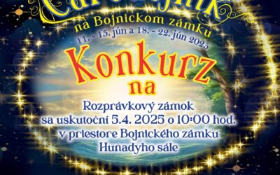 Konkurz – ČARODEJNÍK NA BOJNICKOM ZÁMKU