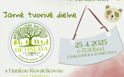 Drobčekovo v knižnici: Jarné tvorivé dielne