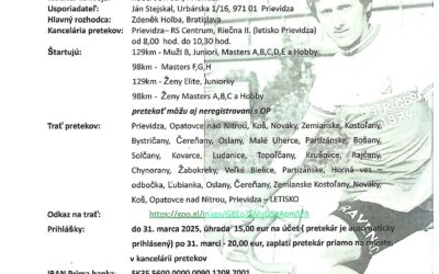 16. ročník Prievidzského cyklomaratónu