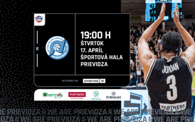 ROZHODUJÚCI ZÁPAS ŠTVRŤFINÁLE: BC Prievidza – Nitra Blue Wings