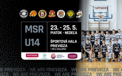 Majstrovstvá Slovenska v basketbale žiakov U14 v Prievidzi
