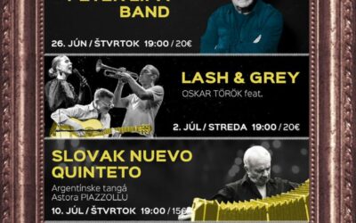 Koncerty Letná pauza 2025