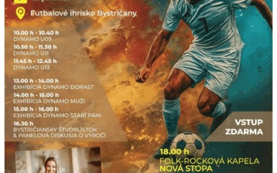 Heľenine oči v Bystričanoch – Oslavy 90 rokov od založenia klubu TJ Dynamo Bystričany