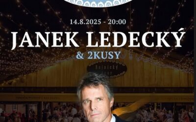 Koncert Janek Ledecký na Bojnickom dvore
