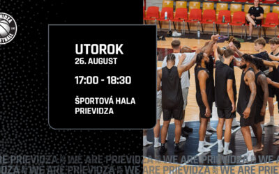 Otvorený tréning tímu BC Prievidza