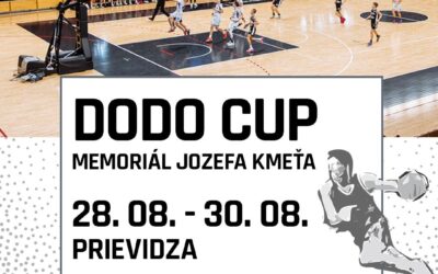Dodo Cup 2025 (Memoriál Jozefa Kmeťa) – prestížne basketbalové podujatie – kommpletný program