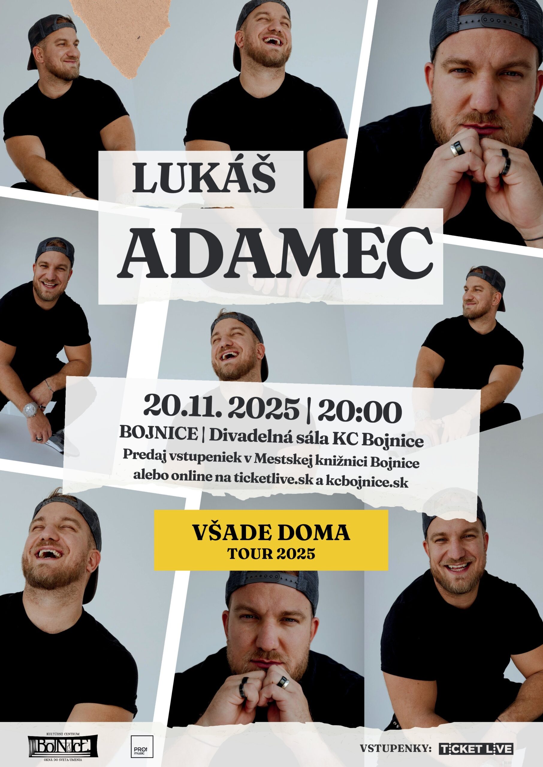 lukas-adamec-–-vsade-doma-tour-2025-bojnice