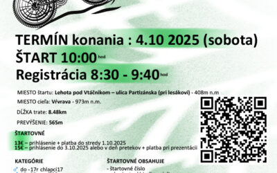 VŔVRAVA – časovka do vrchu 2025