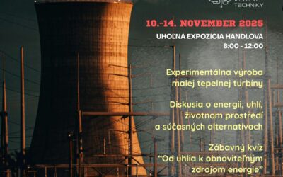 Týždeň vedy a techniky 2025 v Handlovej: Od uhlia k obnoviteľným zdrojom energie