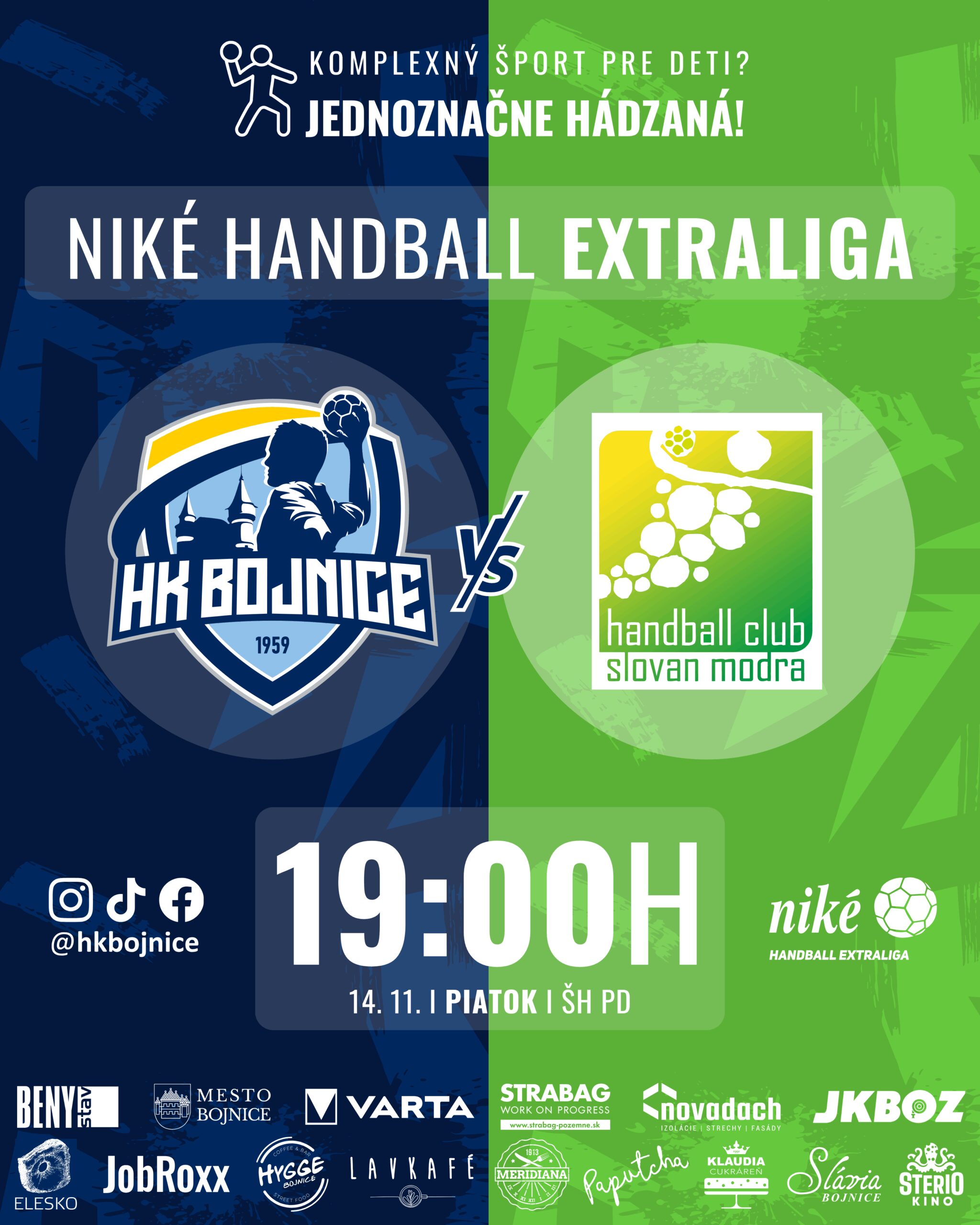Na našej palubovke privítame súpera HáO Slovan Modra – a s vašou podporou to bude opäť nezabudnuteľný zápas. 🙌