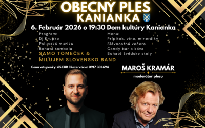 Obecný ples Kanianka 2026